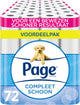 Papier toilette Page ® scottex® - papier toilette complètement propre - 72 rouleaux - pack économique