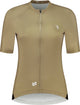 Bbb cycling donnafit r - chemise de cyclisme durable à manches courtes pour femme - 15-25 °c - chemise de VTT et de cyclisme respirante - 3 poches arrière - marron macchiato
