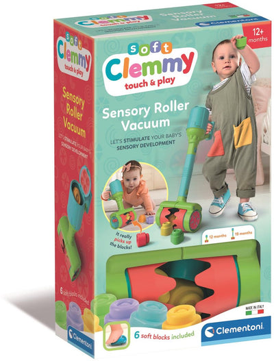 Aspirateur Clementoni soft clemmy avec 6 blocs