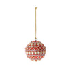 HBx natural living Boule de Noël adica ø6cm rouge