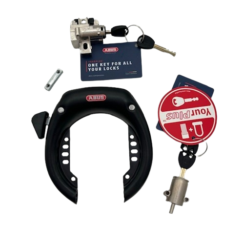 ABUS LOCK 5750L NR BK BLO DOWTUBE 2 + INTUBE 2.1 (emballage de travail).