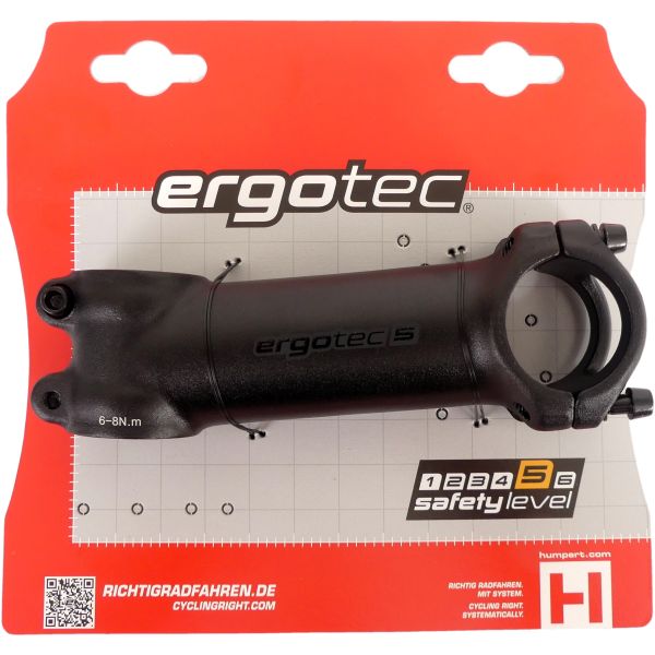 Voorbouw Ergotec Shark 31,8 mm 110 mm noir