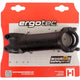 Voorbouw Ergotec Shark 31,8 mm 110 mm noir