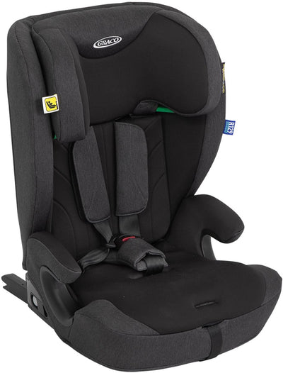Graco energi i-size r129 - minuit - siège auto avec ISOFIX et top tether - de 76 à 150 cm (env. 15 mois à 12 ans)