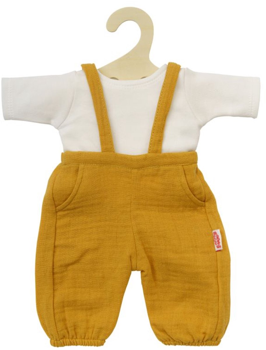 Helless Dolls Dungarees Ocher Yellow, 35-45 cm