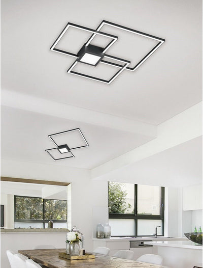 Plafonnier Trio Leuchten Hydra - anthracite