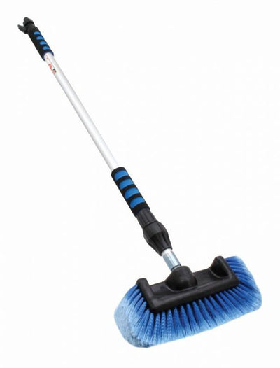 Satra s-cl2mp - brosse de lavage de voiture télescopique - aluminium - fibre PVC souple
