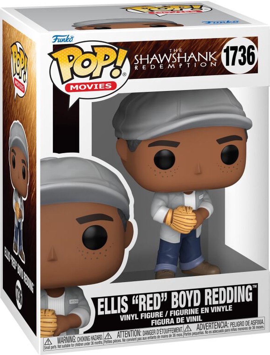Funko pop the shawshank redemption - Ellis Red Boyd Rescue - 3 ans et plus