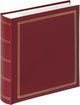 Walther me-138-r monza - album mémo - 200 photos 10 x 15 cm - rouge