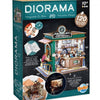 Buki france buki - maquette en kit - diorama - bois - café miniature