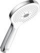 Douchette Duravit 3 positions clic ! minusflow – pomme de douche ø120 mm – économie d'eau – easyclean – chrome brillant