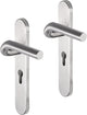 Impresso newport inox brossé sur bouclier ovale pc55