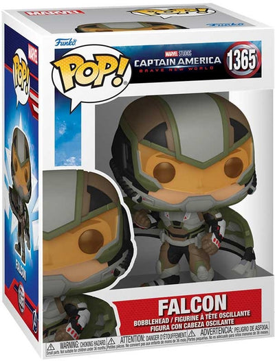 Funko Captain America Brave New World - Figurine en vinyle Falcon 1365 unisexe pop ! - multicolore - standard