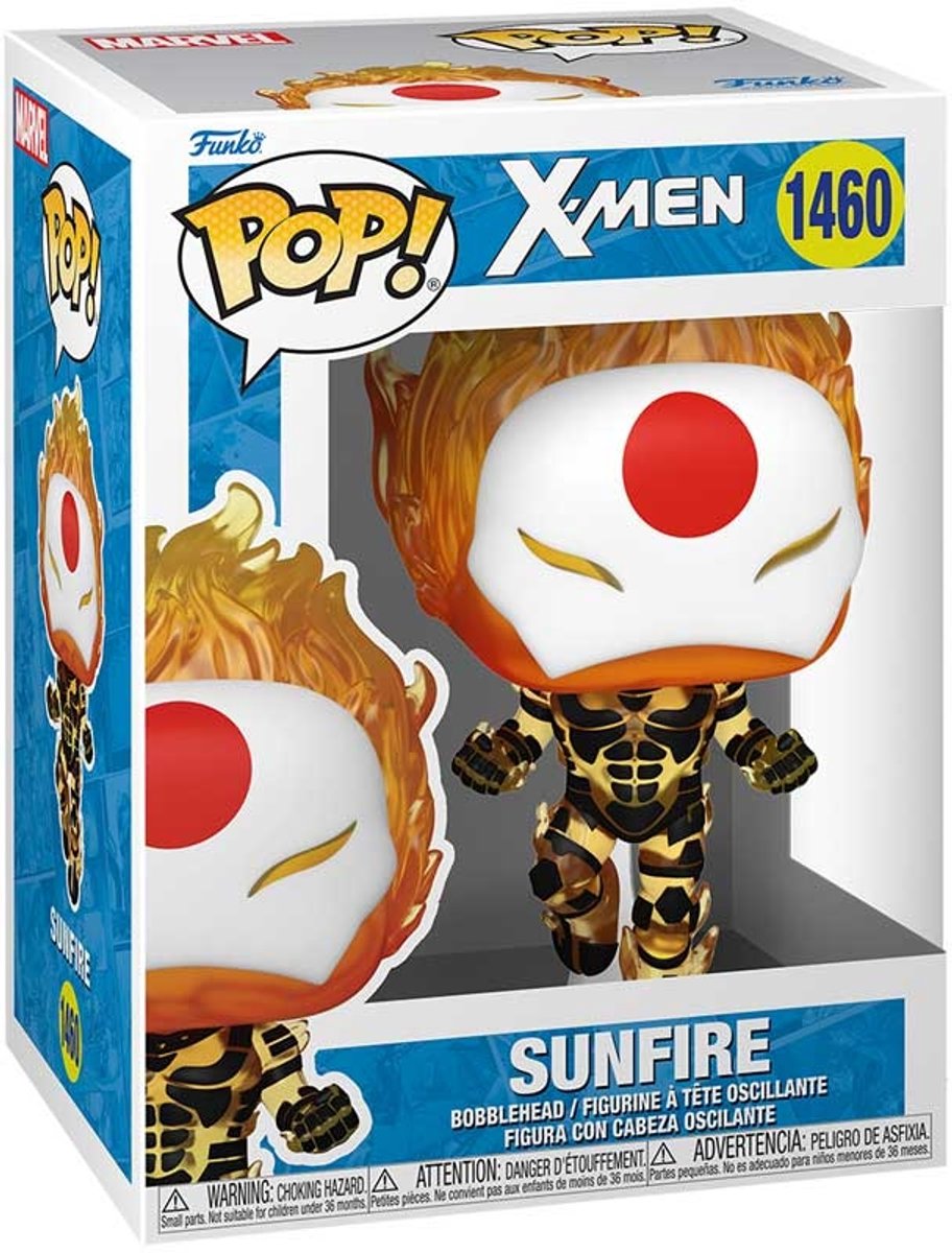 Funko-pop ! merveille : x-men - feu de soleil #1460