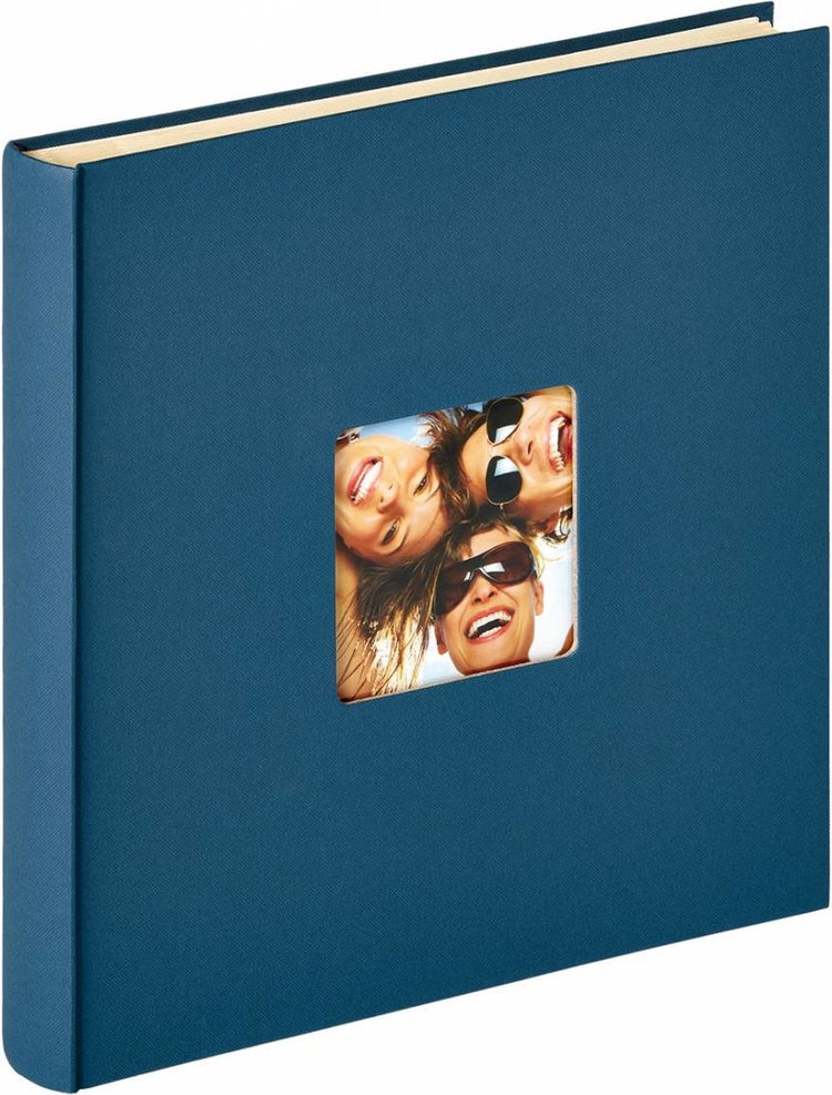 Walther sk-110-l fun - album autocollant - taille 33 x 34 cm - bleu