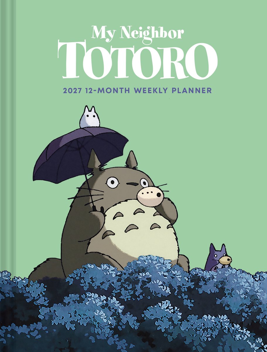 Studio ghibli- studio ghibli® mon voisin totoro 2027 Agenda hebdomadaire 12 mois