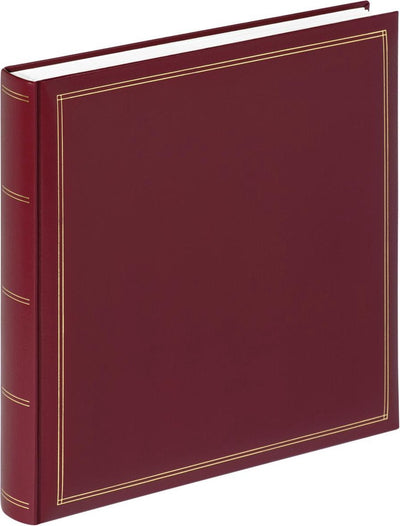 Walther fa-260-r monza - album classique - taille 33 x 34 cm - rouge