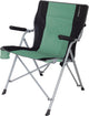 Chaise de camping Eurotrail arras - vert d'eau noir