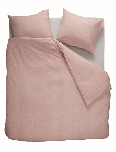 Housse de couette Bedinghouse Frost - double - 200x200 220 - rose tendre