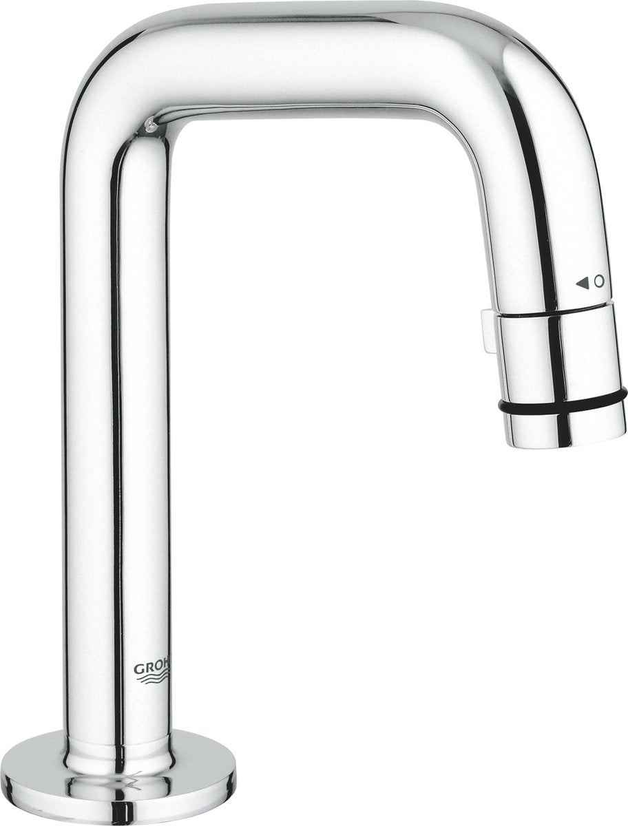 Robinet pour fontaine universel Grohe - 1 2'' - bec U bas - chrome