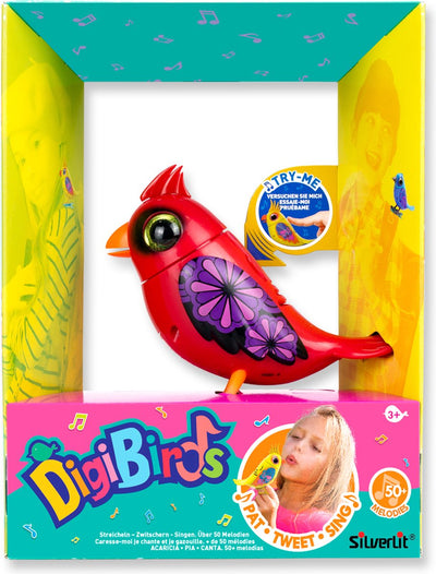 Silverlit digibirds cardinal unique - oiseau interactif