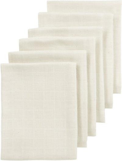 Lingettes hydrophiles Meyco baby nature - paquet de 6 - 70x70cm