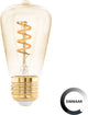 Lampe LED Eglo - E27 - ø 4,8 cm - st48 - ambre - 2000k - dimmable