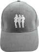 K3 originaux - couvre-chef de déguisement - casquette originale - gris lavé vintage - casquette unisexe réglable