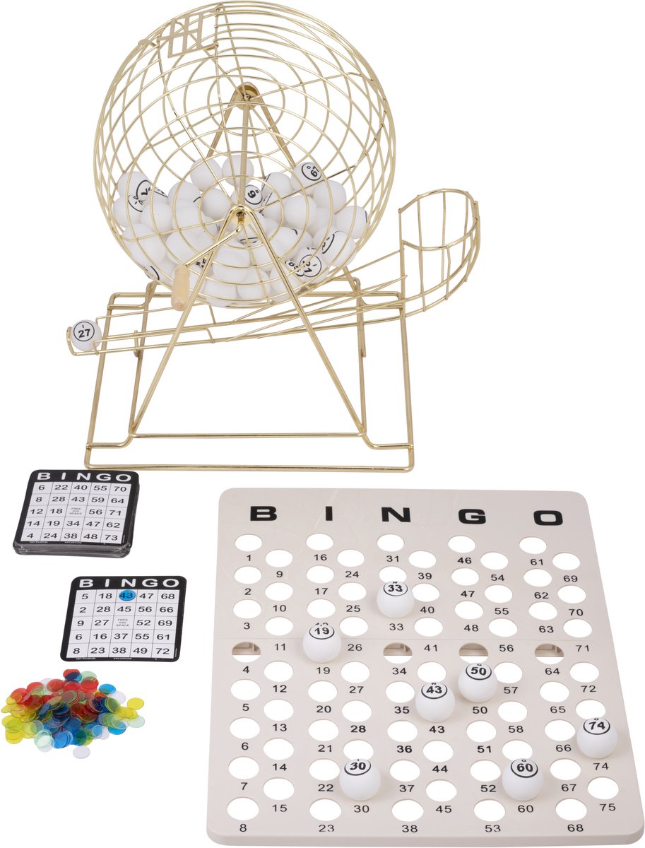 Très grande bobine de bingo Oball - avec cartes de bingo