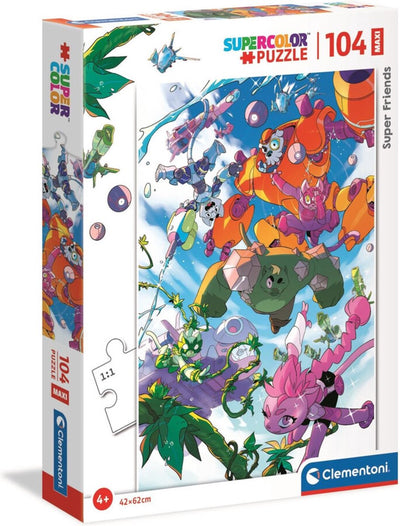 Super amis Clementoni ! maxi puzzle 104 pièces