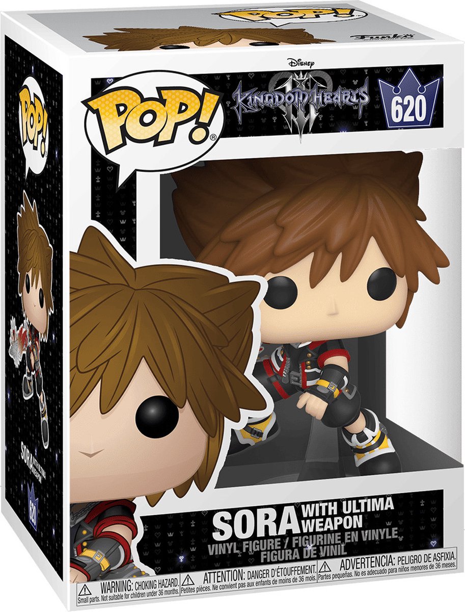 Jeux Funko pop : Kingdom Hearts 3 - Sora avec arme ultime pop #620