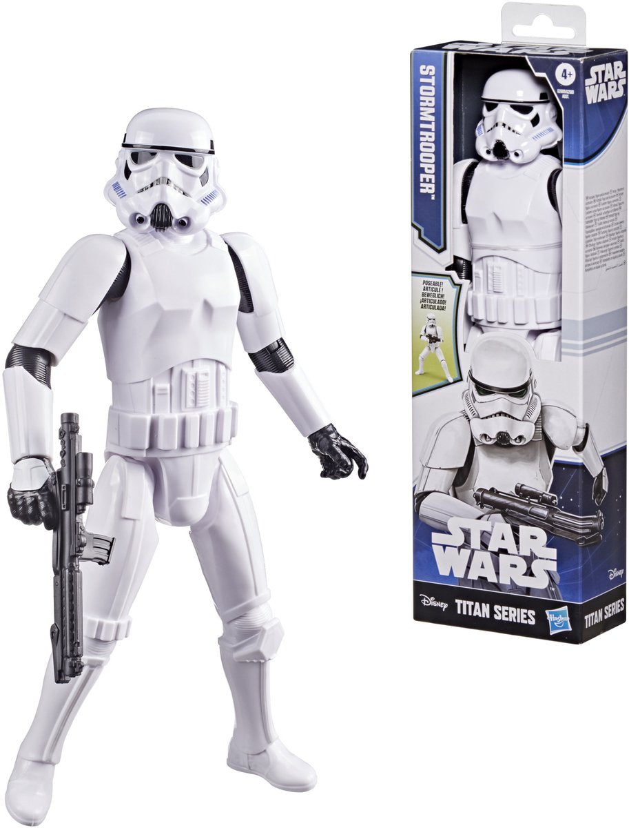 Hasbro star wars série titan stormtrooper - figurine 30cm