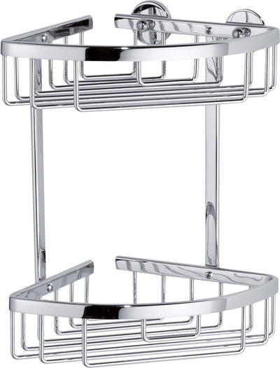 Tesa 1063231 - support de douche d'angle aluxx | 1 pièce