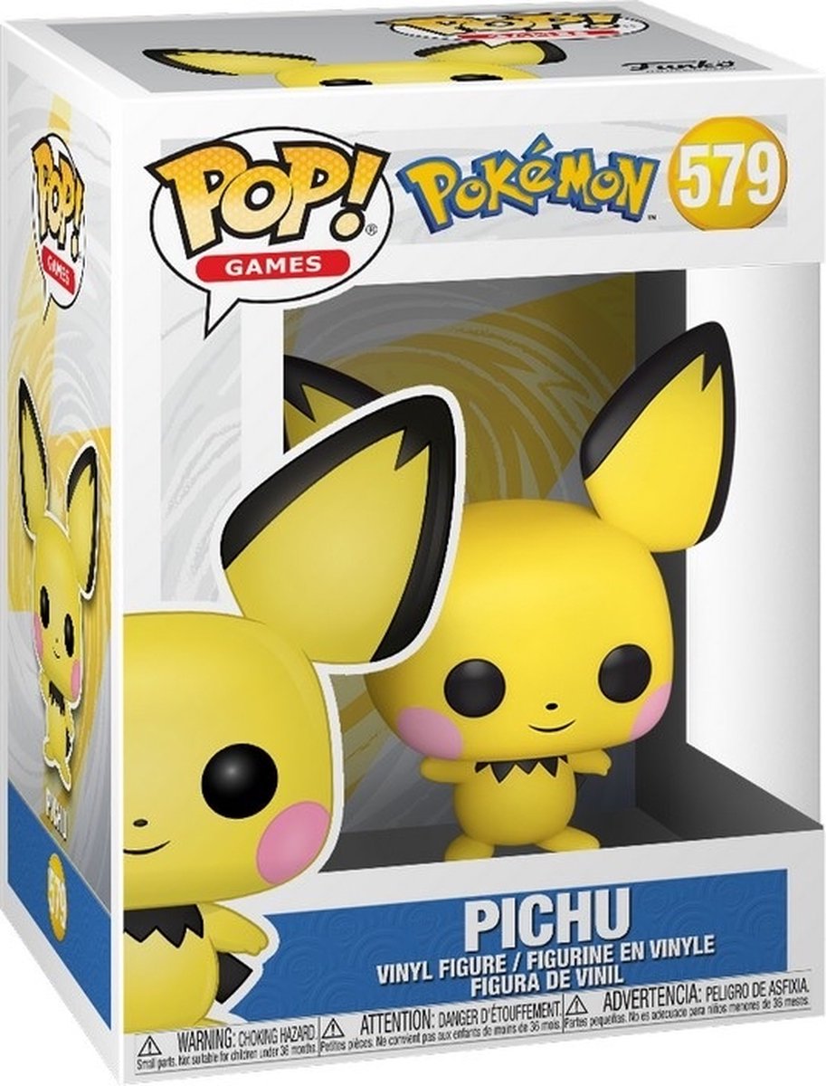 Funko-pop ! Pokémon - Figurine de collection Pichu #579