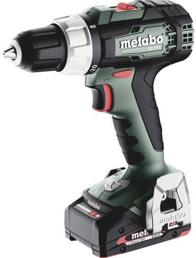 Metabo bs 18 l - perceuse sans fil - 60nm - 2x2,0 ah - x
