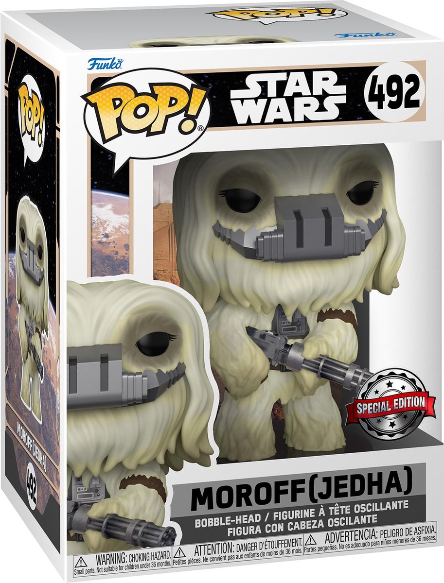 Funko-pop ! - Star Wars - Moroff (jedha) #492 - édition spéciale