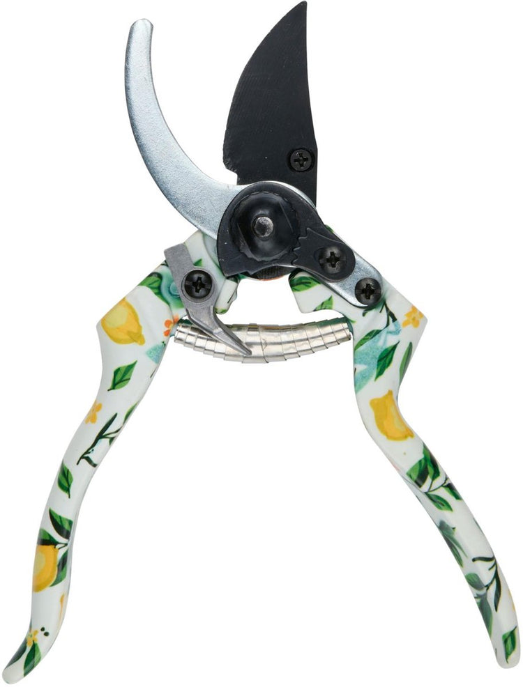 Sécateur Kinzo 22 cm avec capacité de coupe maximale 5 mm - sécateur de jardin pour fleurs et plantes - sécateur manuel avec verrouillage de sécurité