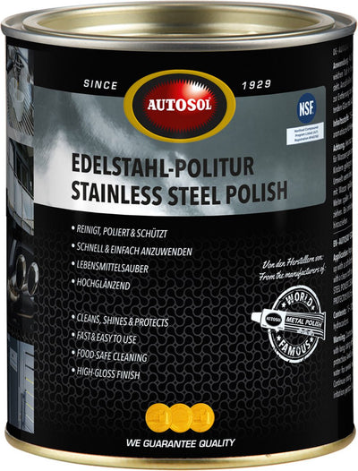 Pâte à polir inox Autosol - 750 ml