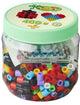 HAMA INTERAGING Perle Set Maxi Square and Heart, 400st.