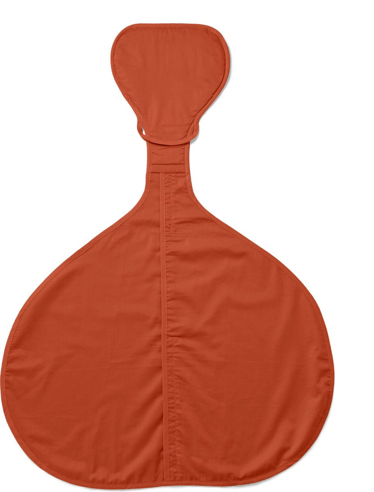 Tissu d'allaitement Kipkep feedi - Épice rouillée - Orange rouille - Tissu d'allaitement pour un allaitement paisible - Coton