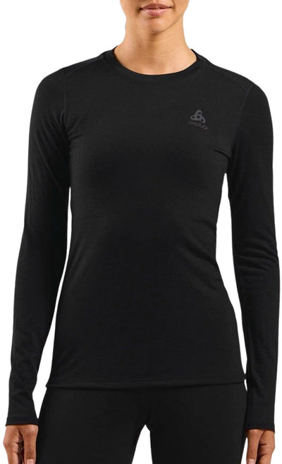 Chemise manches longues Odlo natural merino 160 femme - taille m