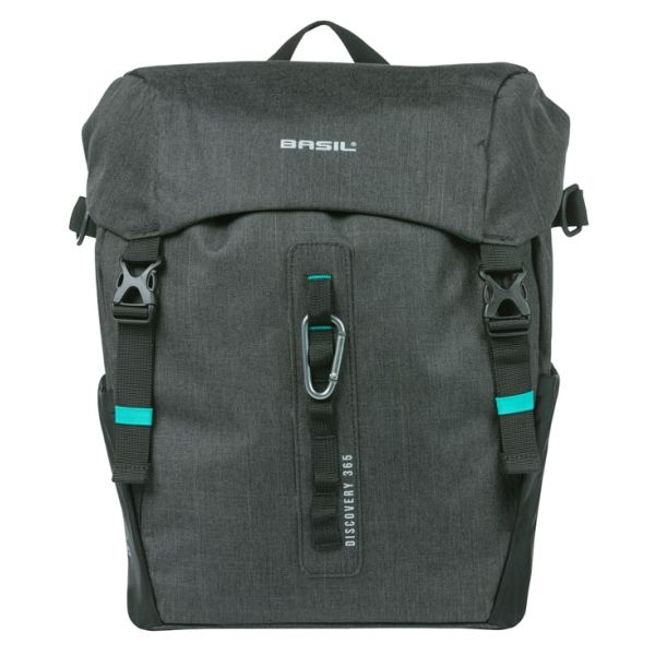 Sac simple basilic découverte 365d l mik 20l 15 x 23 x 35 cm - noir