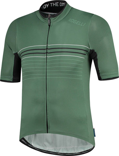 Rogelli kalon maillot de cyclisme - manches courtes - homme - vert armée - taille m