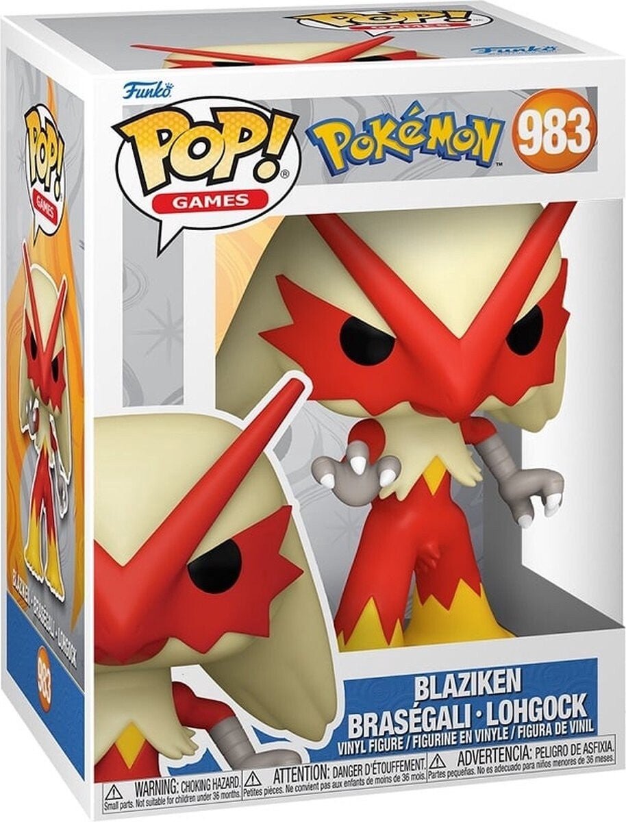 Jeux Funko pop : Pokémon - Blaziken Pop #983