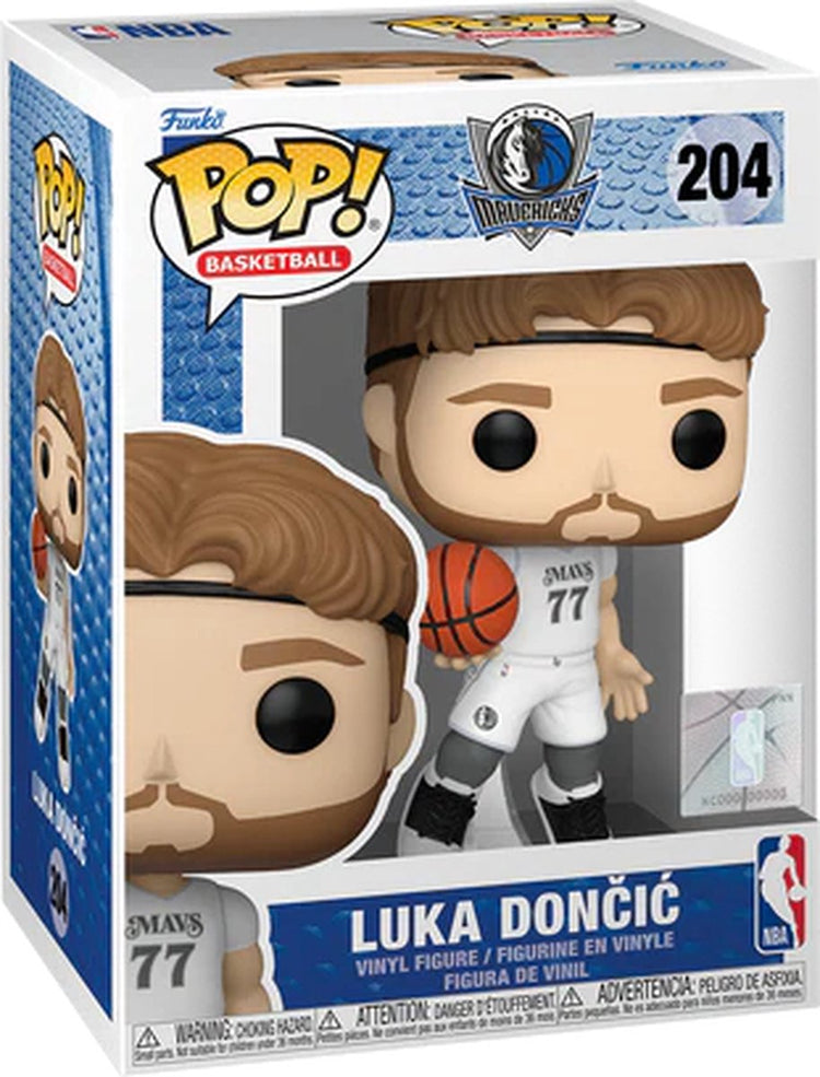 Funko pop basket : Dallas Mavericks - Luka Dončić (édition ville) pop #204