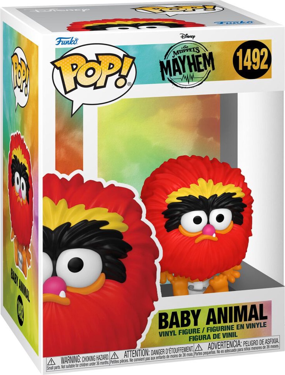 Funko les muppets les muppets mayham - figurine en vinyle bébé animal 1492 pop ! multicolore