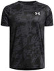 Under armour ua tech 2.0 ss-blk chemise de sport pour garçons - noir - anthracite - blanc