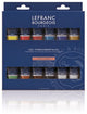 Lefranc bourgeois 300341 coffret acrylique fine – les fondamentaux | Peinture acrylique 12x20ml pour étudiants et artistes