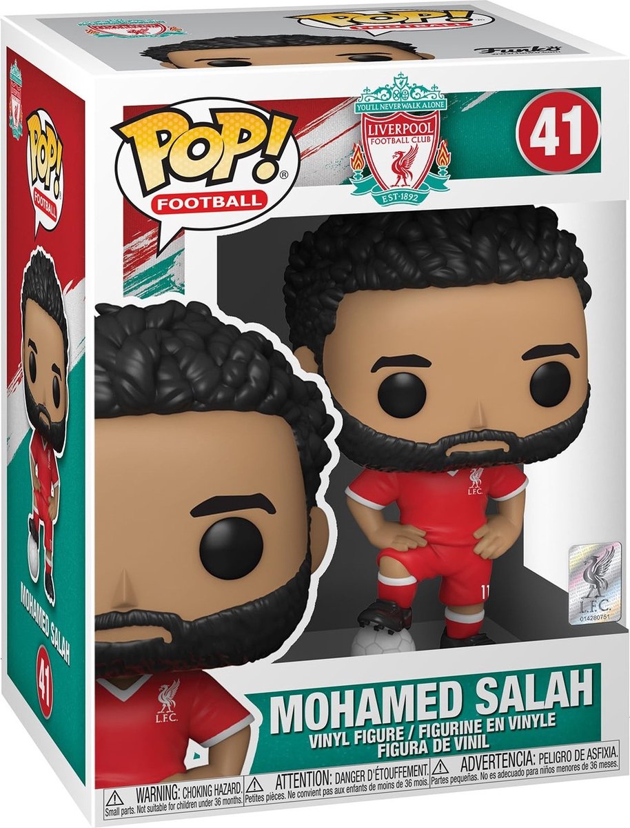 Funko pop football : Liverpool - Mohammed Salah Pop #41