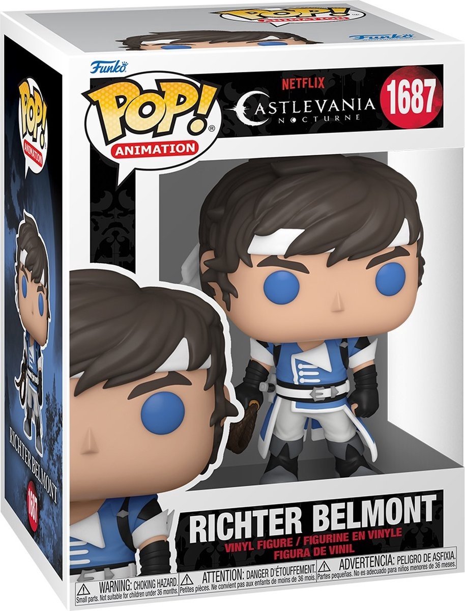 Funko Pop Animation : Castlevania Nocturne - Richter Belmont Pop #1687
